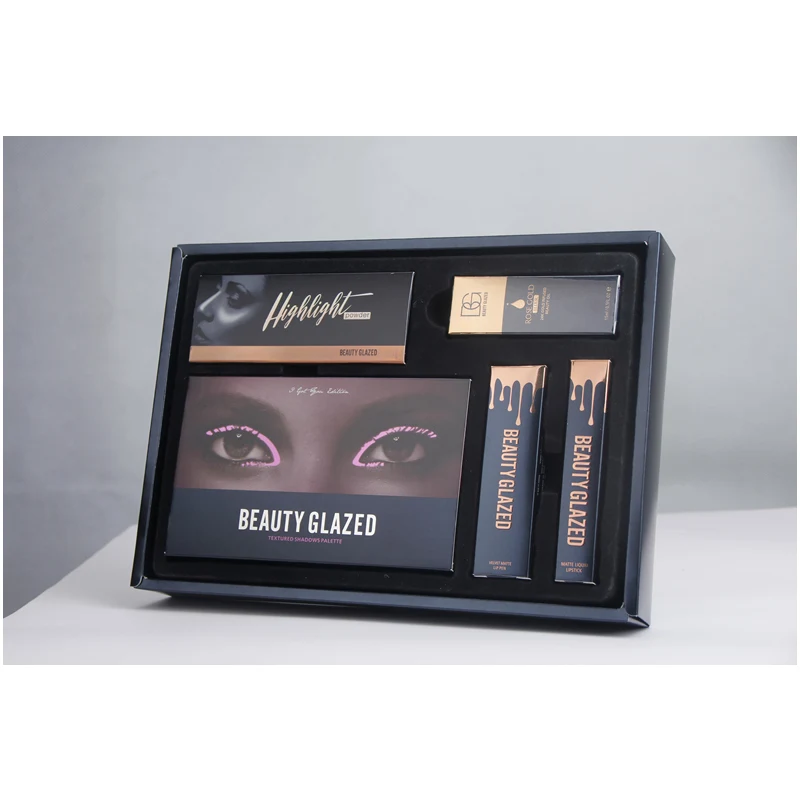 2017 Beauty Glazed профессиональный набор для макияжа коробка 18 цветов матовые тени век