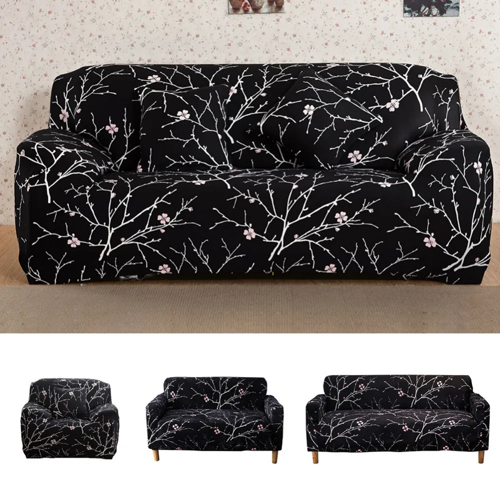 Four Seasons Universal Stretch Sofa Cover Furniture Protector Polyester