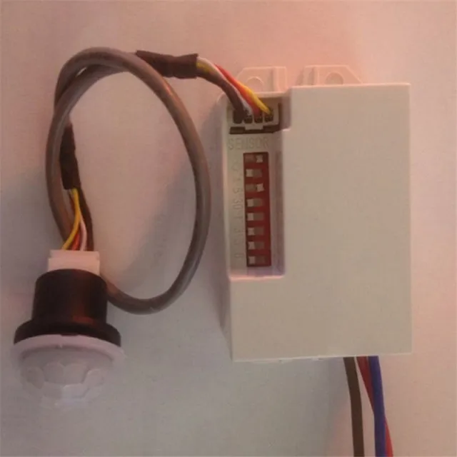 AC 220V Infrared PIR IR Motion Sensor Switch For LED Light Bulb 800W