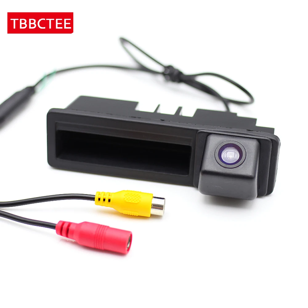 

For Audi A3 Sedan 2012-2013 Trunk Handle Car Reverse Reversing Camera Rear View Backup Parking Camera HD CCD Night Vision