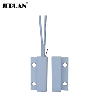 

Free shipping MC-38 wired plastic magnetic sensor for door open or window normal close for your security alarm system wired