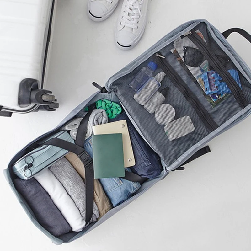 Дорожная сумка для хранения рюкзак багажа простая Модная Портативная на плечо