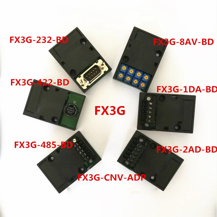 Durable PLC communication analog expansion board FX3G-485-BD 422 232 2AD 1DA 8AV FX3G-CNV-ADP | Обустройство дома
