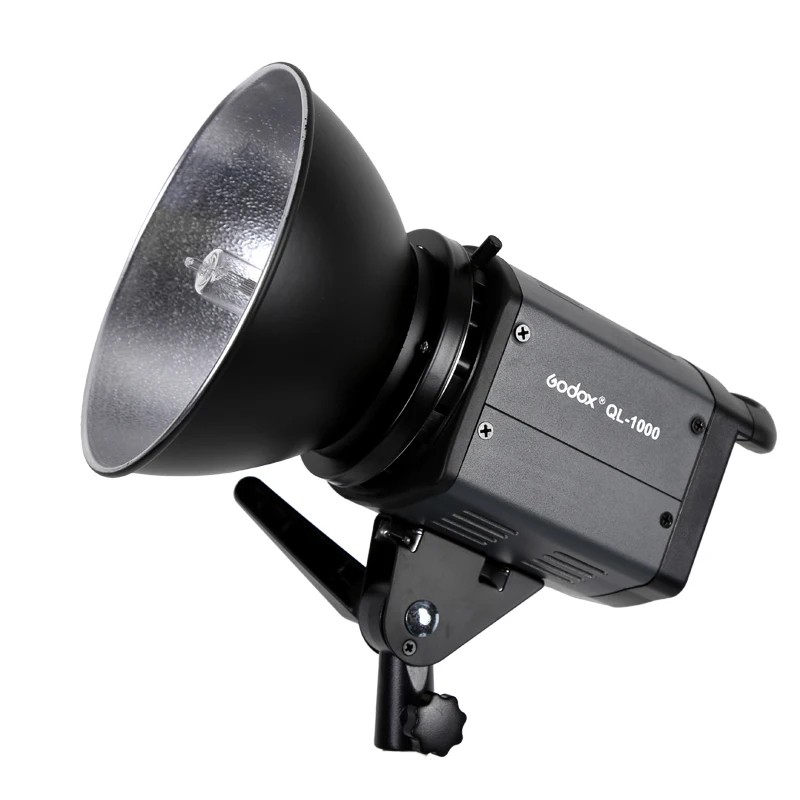 Prix pour Godox Quartz Lumière QL-1000 110 V/220 V 1000 W Ampoule Lampe 3300 K Éclairage Continu QL1000 avec Réflecteur pour le Mariage TV DV Tir Prix pour Godox Quartz Lumière QL-1000 110 V/220 V 1000 W Ampoule Lampe 3300 K Éclairage Continu QL1000 avec Réflecteur pour le Mariage TV DV Tir