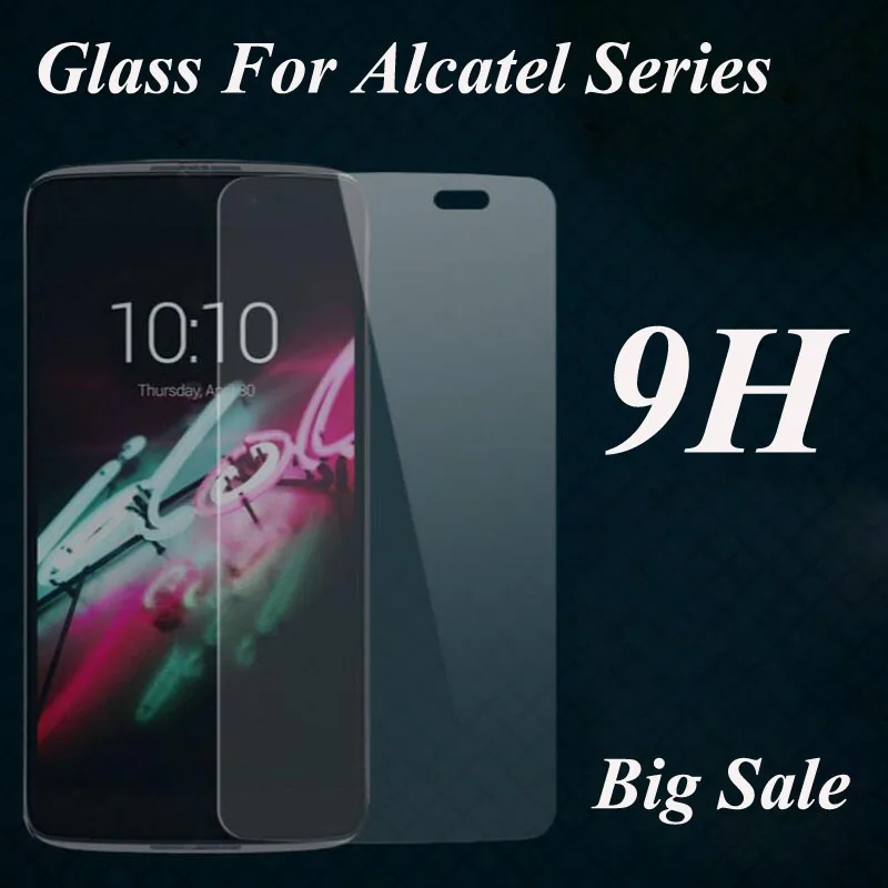 Высокопрочное закаленное стекло HD 9H для Alcatel idol 3 Pixi 3 A3 XL A30 plus A5 светодиодный A50 A7 XL Shine lite Защитная пленка для экрана