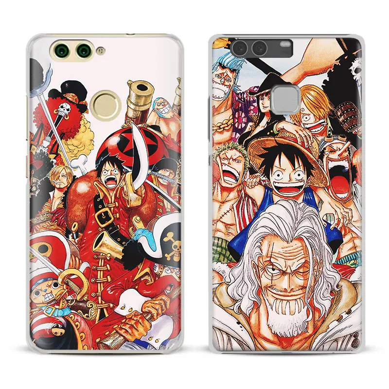 

One Piece Luffy op Anime Phone Case Cover Shell For Huawei P8 9 10 Lite 2017 Honor 6x 8 V8 V9 V10 Mate 7 8 9 10 Pro Nova Plus 2