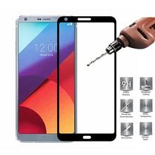 Полное покрытие, Защитное стекло для LG G6, 5,7 дюймов, чехол, Защита экрана для LG G7, G8, thinQ, закаленное стекло, пленка glas On g 6, 7, 8