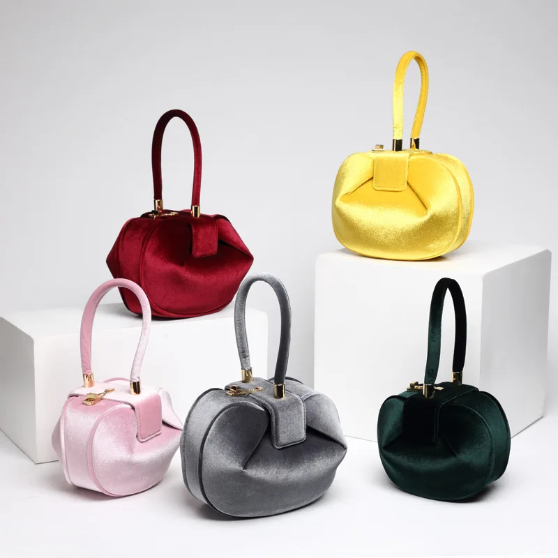 

New Luxury Handbags Women Bags Designer Velour Tote Bags Large Wonton Fashion Vintage High Quality Saddle Bag Bolsa Feminina