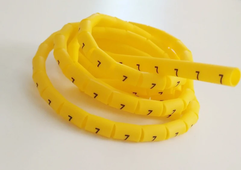 yellow number 7