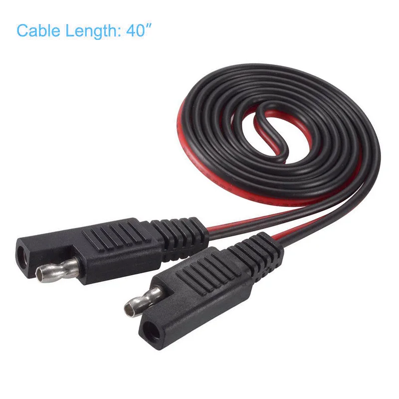 12 V мотоциклов SAE к USB Dual Порты кабель зарядное устройство для адаптера светодиодный вольтметр NR