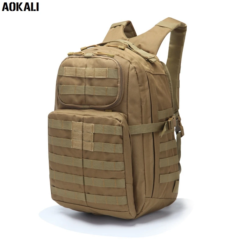 

AOKALI waterproof Nylon 900D Designer 45L Military Assault Backpack Daypack Riding Travel Famous Laptop Bag Rucksack Knapsack