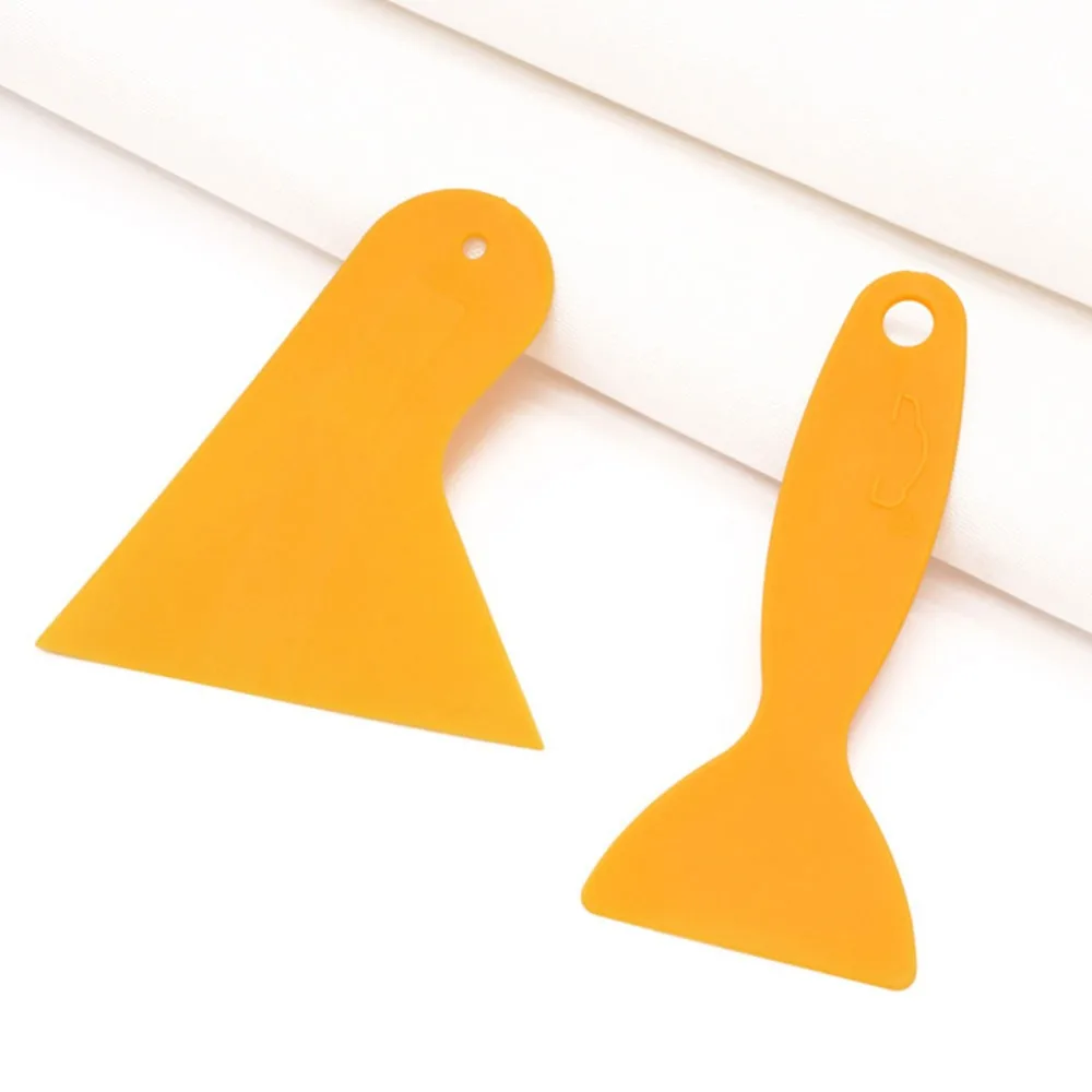 

Carbon Fiber Vinyl film Wrapping Scraper Tools Bubble Window Wrapping Film Squeegee Scraper Car Styling Stickers Accessories