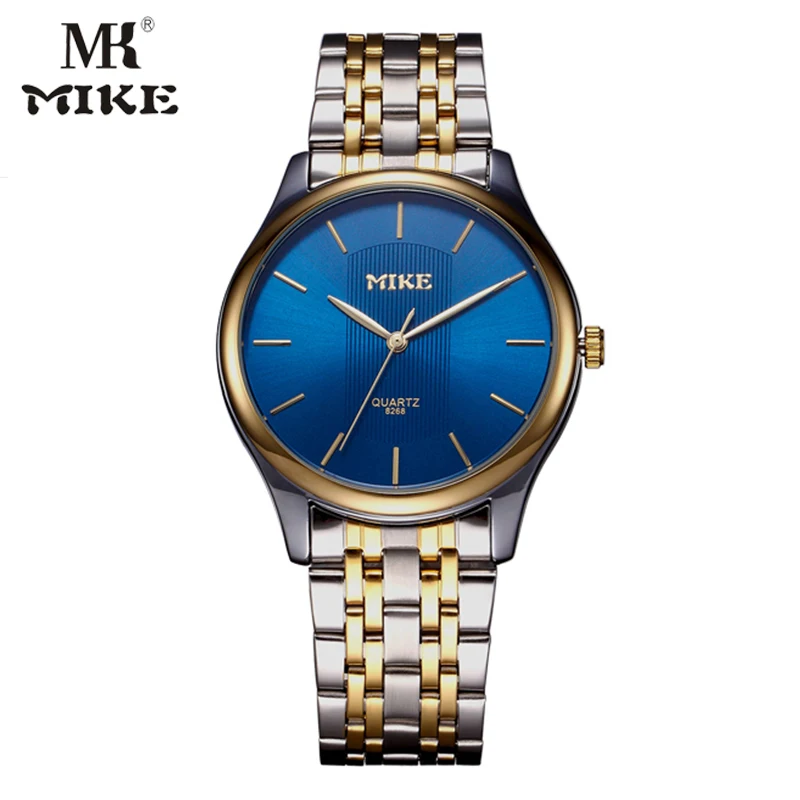 Роскошные часы Mike золотые мужские orologi лучший бренд di lusso водонепроницаемые
