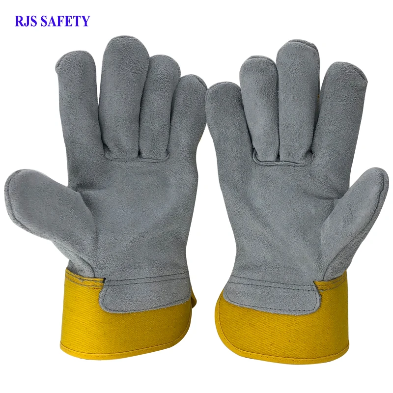 RJS SAFETY Working Gloves Cowhide Leather Men Working Welding Gloves Safety Protective Sports MOTO Wear-resisting GlovesNG7016 RJS SAFETY Working Gloves Cowhide Leather Men Working Welding Gloves Safety Protective Sports MOTO Wear-resisting GlovesNG7016