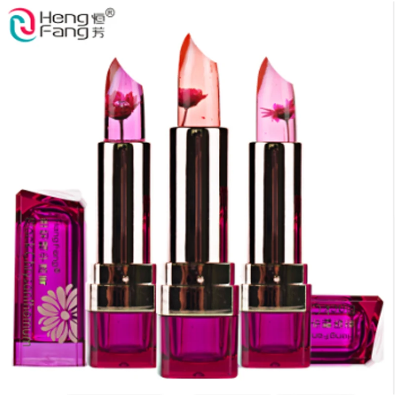 

Clearance sale Best sellers Black Chrysanthemum Lipstick 3 Fruit Flavors Temperature changed Lip Balm Moisturizer Lips Makeup
