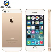 IPhone 5S, Заводская разблокировка, Apple iPhone 5S, 16 ГБ, 32 ГБ, 64 Гб ПЗУ, 8 Мп, iOS 4,", IPS, 8 Мп, WIFI, GPS, SIRI, 4G, LTE, мобильный телефон