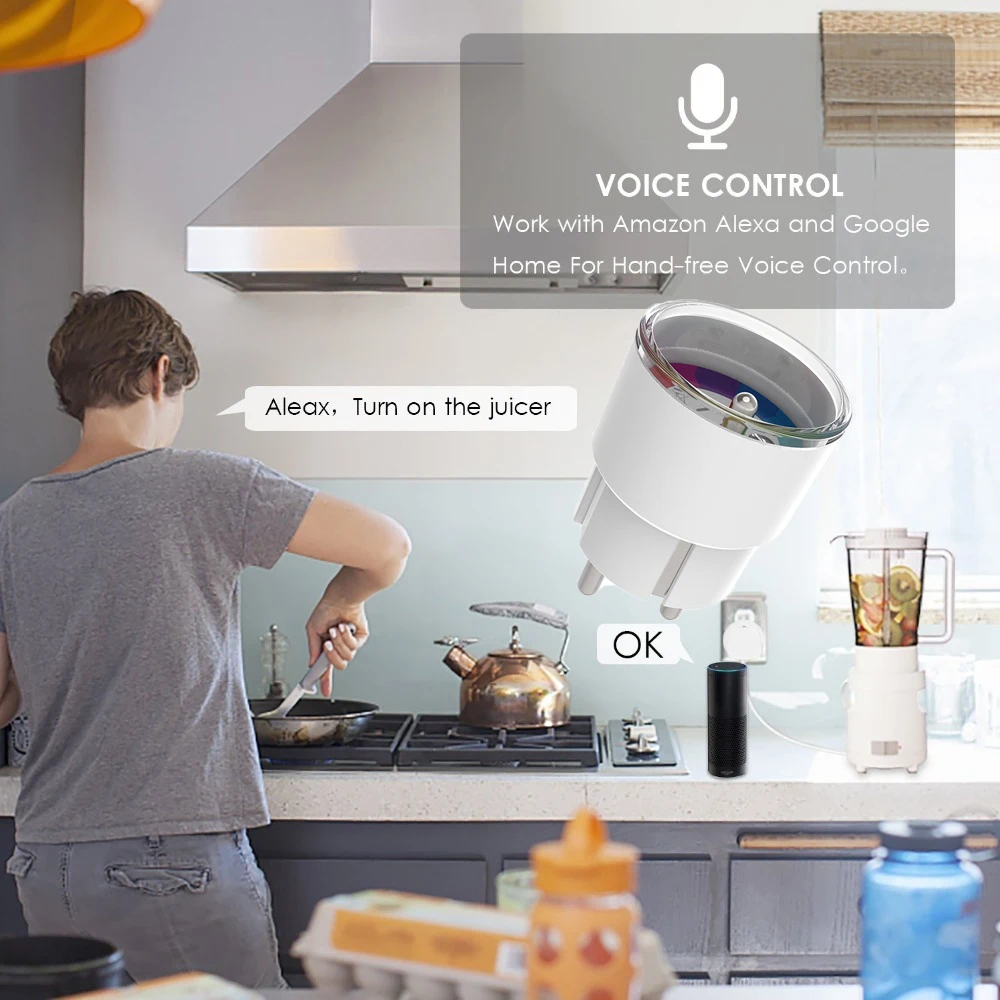 Lonsonho Smart Plug Wifi Smart Socket Poland France Euro UK US Outlet 10A Works With Google Assistant Home Mini Alexa IFTTT Lonsonho Smart Plug Wifi Smart Socket Poland France Euro UK US Outlet 10A Works With Google Assistant Home Mini Alexa IFTTT