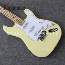 Фабрика на заказ ST гитара 6 струн Yngwie Malmsteen с гребешенным грифом кремовый цвет музыкальный инструмент магазин