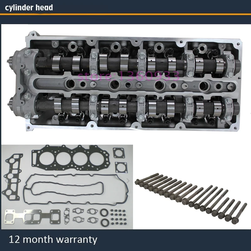 

WE WL complete cylinder head assembly for Ford Ranger Everest Mazda pick up BT50 2.5 TDI DOHC 16V 2006- with full gasket bolt