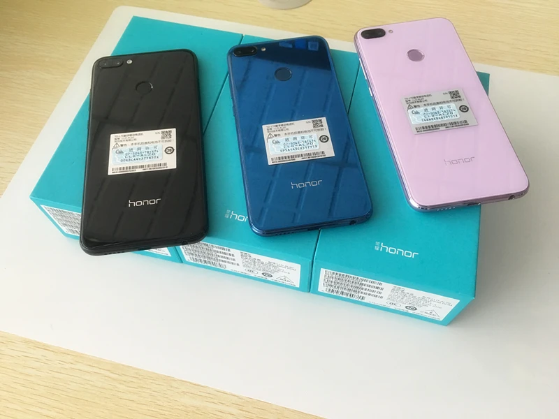 Глобальная прошивка Honor 9i 4G 64G/128G Android 8,0 Octa Core 5,84 дюймов Kirin 659 2280x1080 FHD+ отпечаток пальца фронтальная 16.0MP