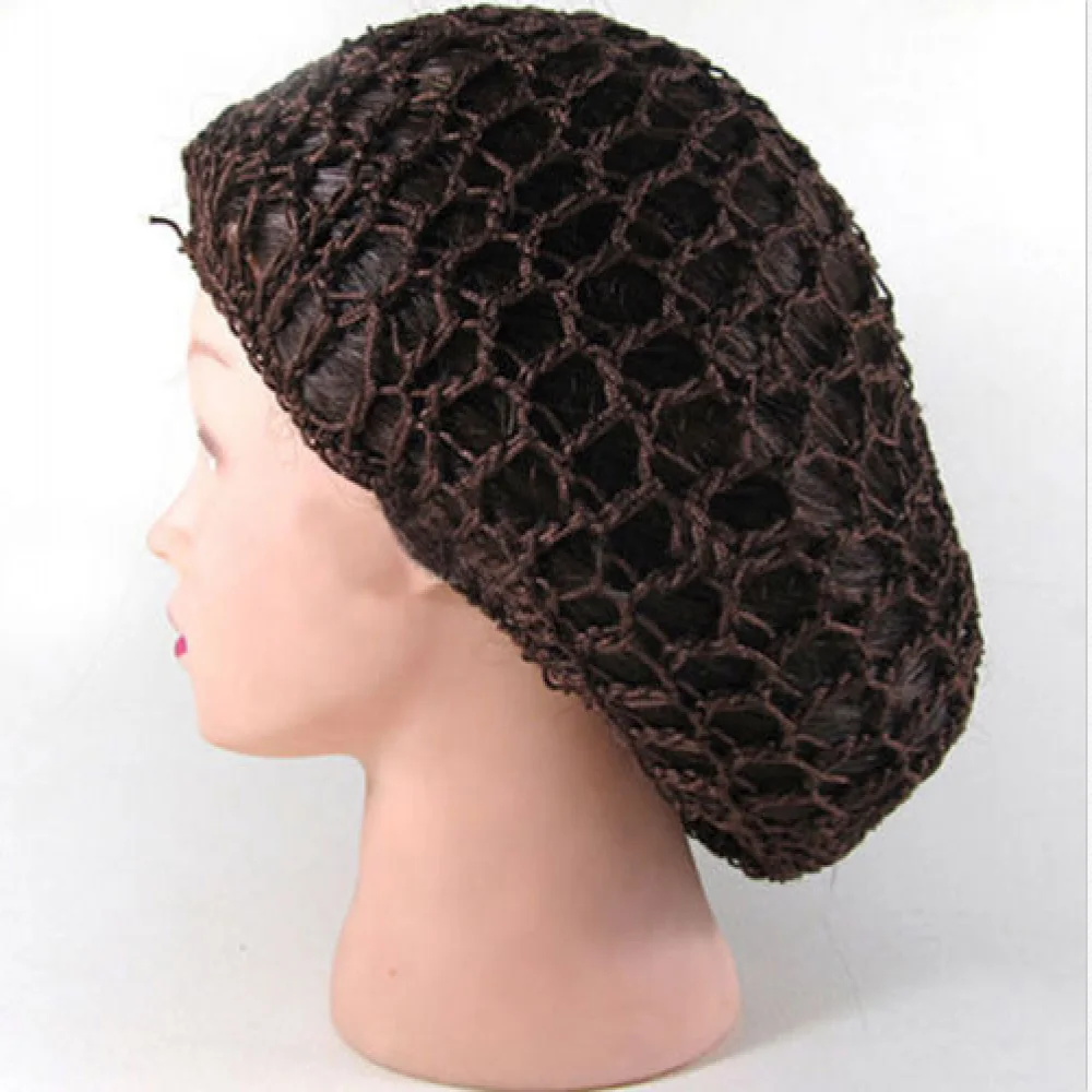 New-Arrival-Women-Ladies-Soft-Rayon-Snood-Hair-Net-Crocheted-Hair-Net-Hot-sale-Accessories-Elastic (3)