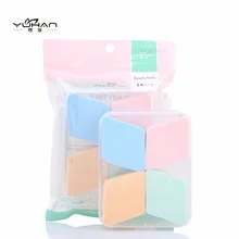 4 шт./компл. Алмазный косметический слоеный макияж смешивание губок основа для лица крем смешивание косметический порошок слоеный