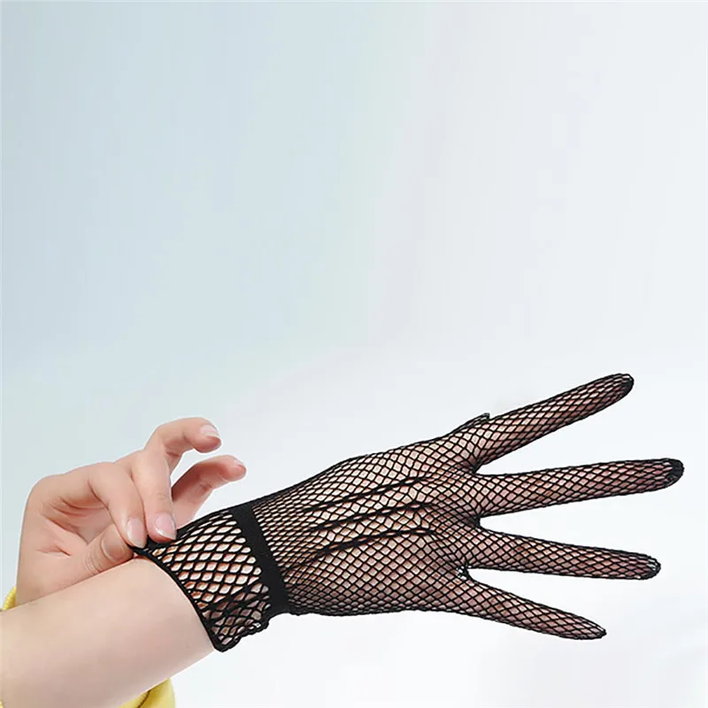 Women Summer UV-Proof Driving Gloves Mesh Fishnet Gloves luvas Hand Gloves guantes eldiven handschoenen 40FE1406
