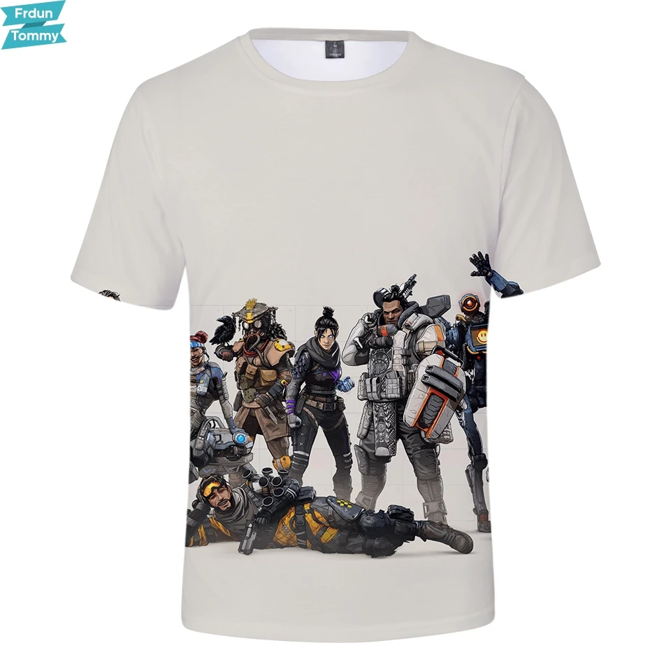 

Apex Legends 3D Printed T-shirts Women/Men Summer Short Sleeve Tshirts Hot Sale Casual Streetwear Popular Tee Shirts