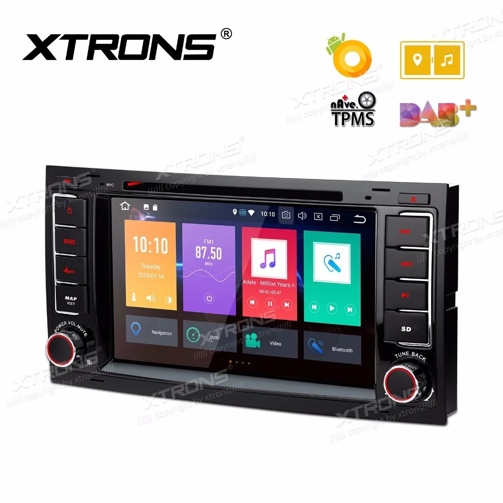 Excellent Android 8.0 Oreo OS 7" Car DVD Multimedia GPS for Volkswagen Touareg 2004-2011 with 4GB RAM 32GB ROM & Multi-Window View Support 1