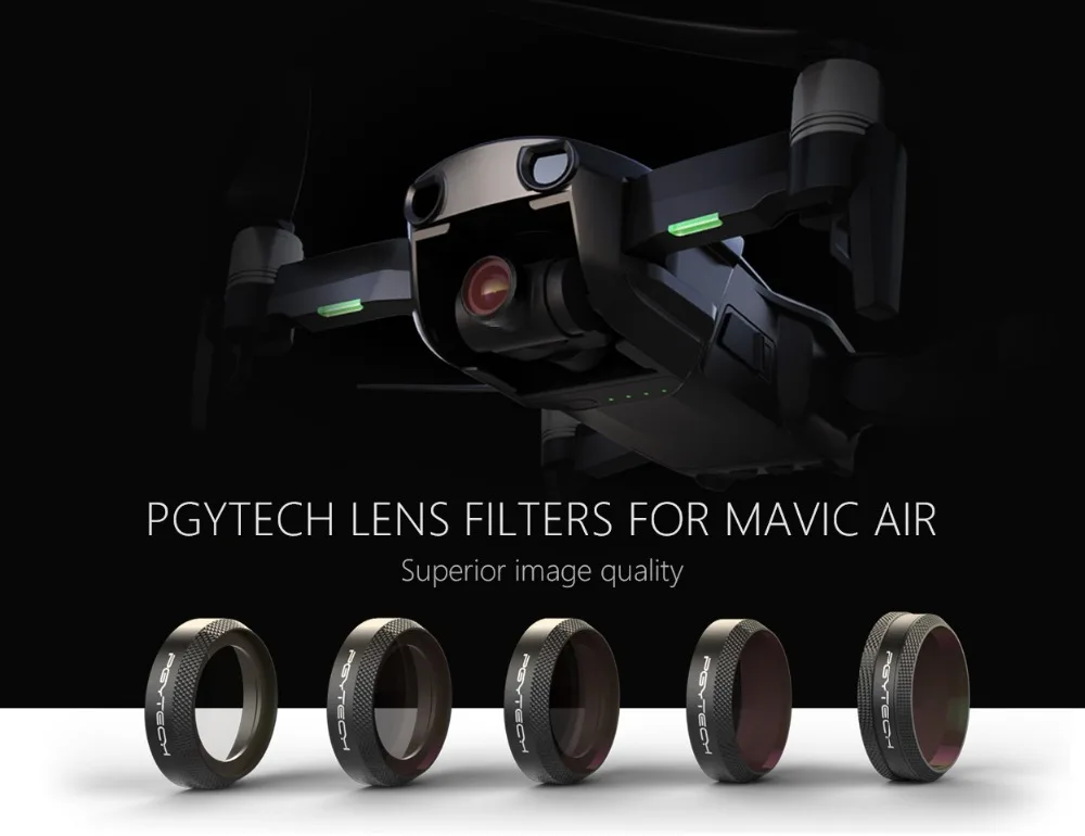 DJI Mavic воздушный фильтр DJI Drone фильтры для объектива камеры UV CPL ND4 ND8 ND16 ND32 Фильтры комплект DJI Mavic Air Drone аксессуары для камеры