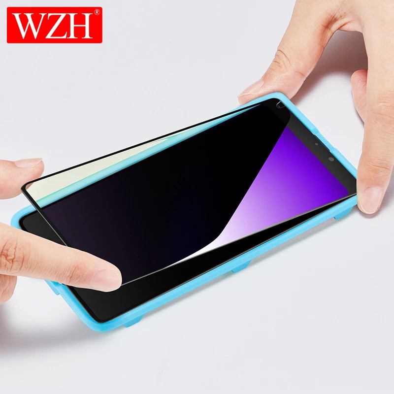 

WZH For Xiaomi Mi MIX 2 2S Tempered Glass 3D 9H Anti Blu-ray Full Cover Phone Screen Protector glass xiaomi mi mix2s mix 2 s