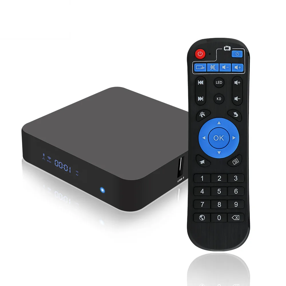 New Z - TURBO TV Box Support 2.4 / 5.8GHz WiFi Bluetooth 4.0 Android 7.1 ARM Mali-T820MP3 HDMI2.0 Amlogic S912 Cortex A53 | Электроника