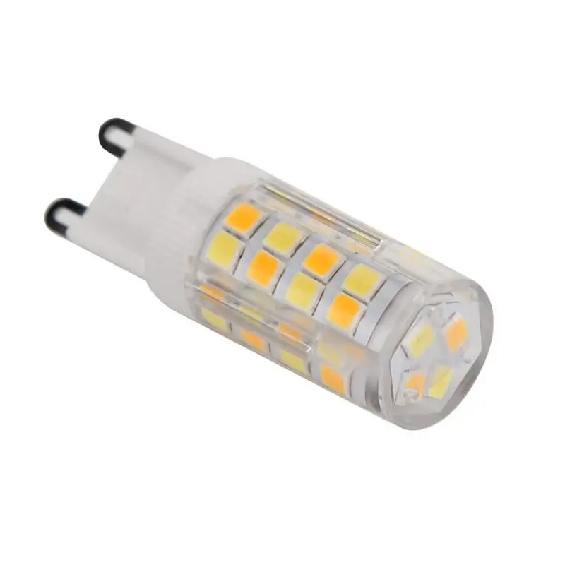 Керамика тела G9 светодиодный Кукуруза лампа 7 W AC 220 V 52 SMD 2835 Лампы 3 режима энергосбережения свет интерьера