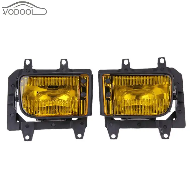 

1 Pair Car Front Bumper Yellow LED Fog Lamp Set Automotive Light-emitting Diode Headlight Headlamp for BMW E30 3-Series 82-94