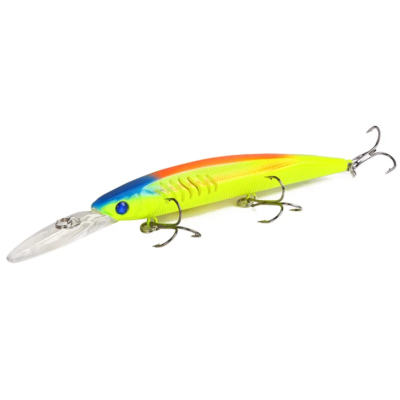 Fishing Lure Artificial Bionic Minnow Bait 5 Color Deep Dive 14g/15cm Plastic Lure Hard Bait Fishing Bait Fishing Tackle jooyoo