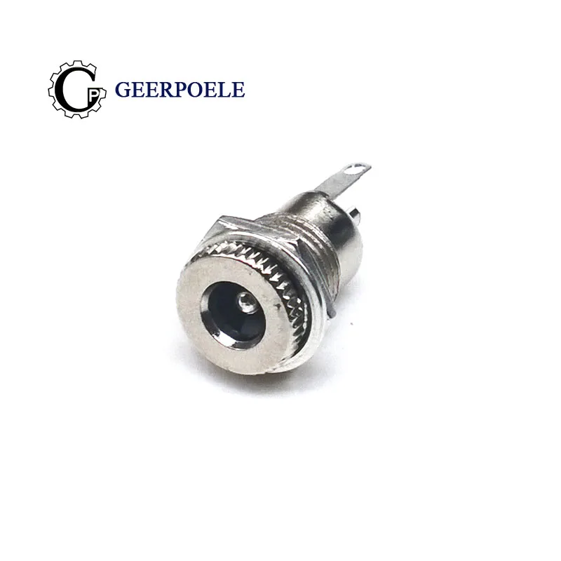 DC099 5,5 мм x 2,1 мм DC разъем питания гнездовой панельный разъем металлический 5,5*2,1 5,5*2,5|Соединители|   | АлиЭкспресс - Топ-100 товаров на Али