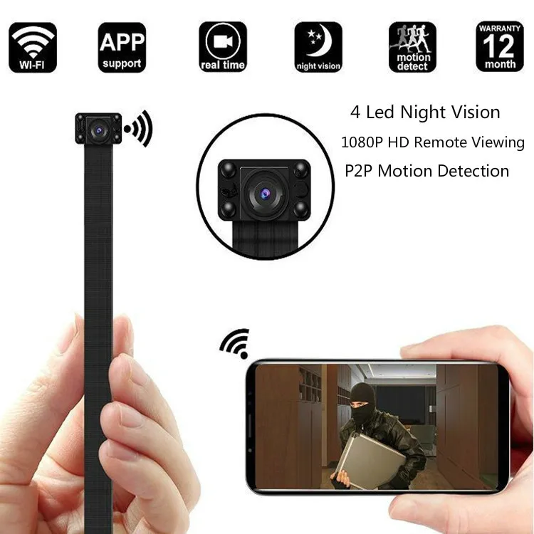 Mini Wifi Cam 1080P Camcorder Mini Ip Camera Security Surveillance