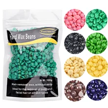 Профессиональный ароматизатор алоэ безболезненный воск бобы депиляционный воск горячая пленка твердый воск для мужчин и женщин на все виды кожи типа TSLM2