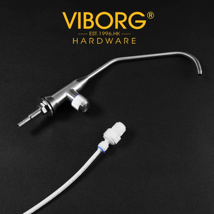 Viborg Sus304 Stainless Steel Kitchen Filtered Drinking Water Filter Tap Faucet Purifier Filtration Reverse Osmosis Systems Tap