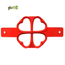 YOTOP 4 формы антипригарный флип Фантастическая силиконовая любовь/круглая/квадратная/Цветочная Жарка яичный пирог форма для печенья выпечка в духовке форма для блинчиков