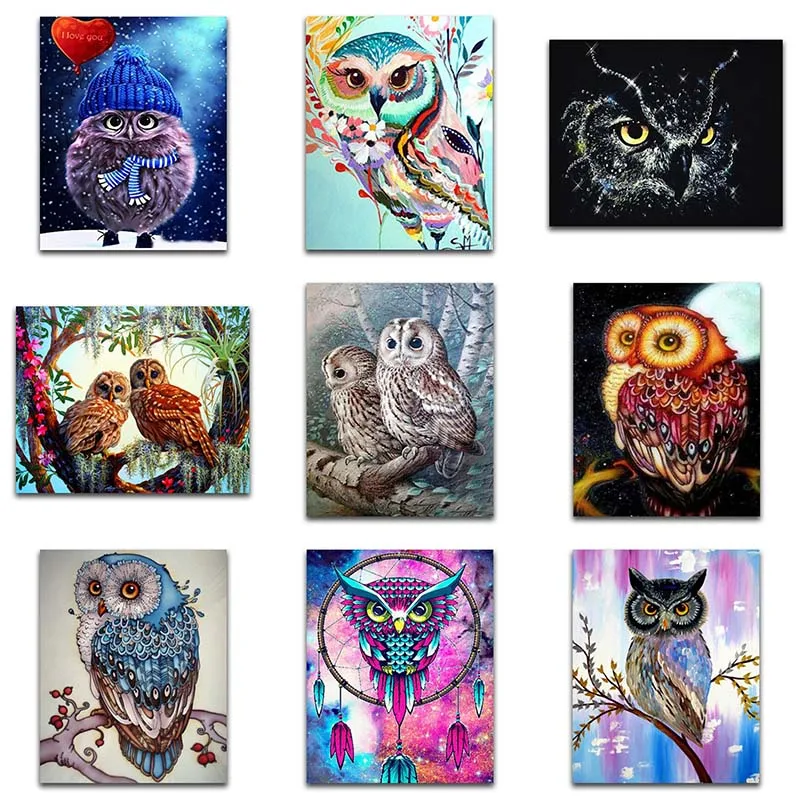 

yuhua owl Diamond Painting Diamond embroidery 5d diy full square animals diamond mosaic daimond painting diamond paint