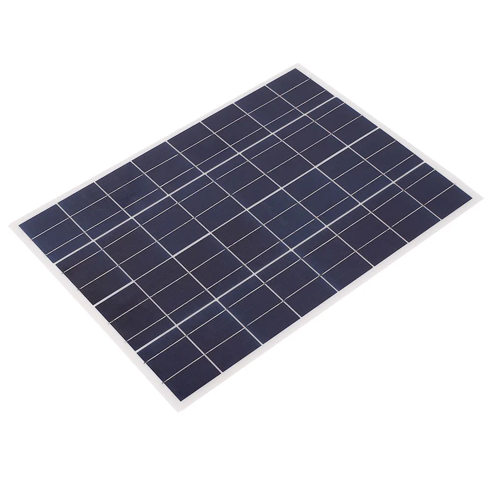 

25w Solar Panel for 20w price 12v Charger /w 4m Cable BLOCK Diode & Battery Clip Cell Phone Chargers Portable Solar Cell