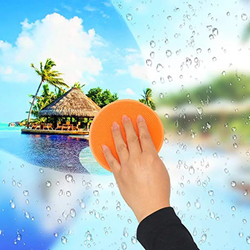 

1Pc Magic Cleaning Brushes Soft Silicone Dish Bowl Pot Pan Cleaning Sponges Fruit Vegetable Cutlery Brush Kitchen Accessories 45