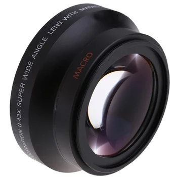 

67mm Digital High Definition Super Wide Angle Lens With Macro Japan Optics for Canon Rebel T5i T4i T3i for Nikon 18-105