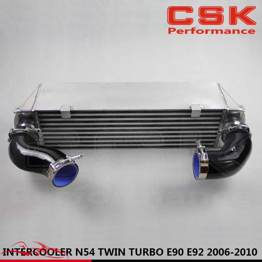 Комплект TWIN TURBO INTERCOOLER для BMW 135 135i 335 335i E90 E92 2006 2010 N54 черный|turbo intercooler kit|intercooler kittwin