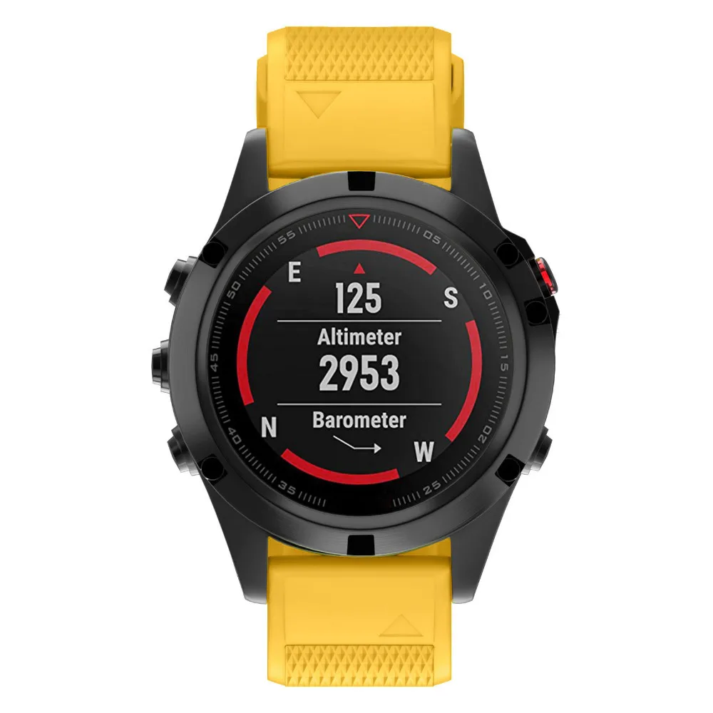 Сменный силиконовый ремешок для наручных часов Garmin Fenix 5 Fenix5 для Garmin Forerunner 935 gps часы быстросъемный ремешок для часов