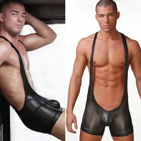 Мужское нижнее белье с низкой талией Сексуальный Шелковистый нейлон имитация