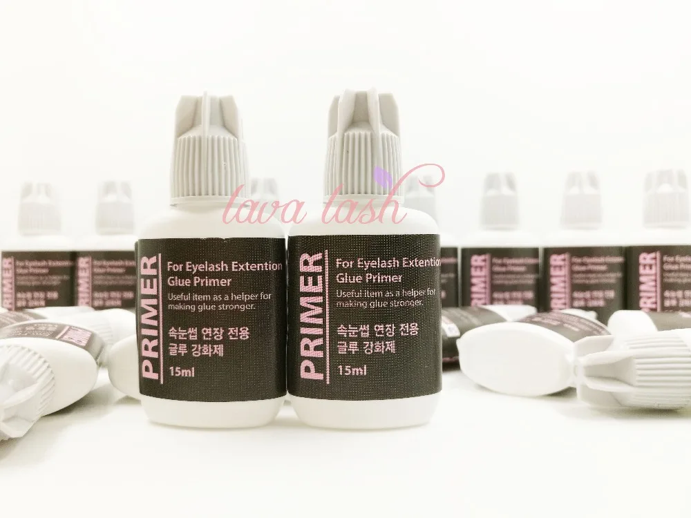 Клей-грунтовка для ресниц eyelashes15ml/бутылки 6 бутылок/лот сохранить ресницы дольше сделать клей сильнее