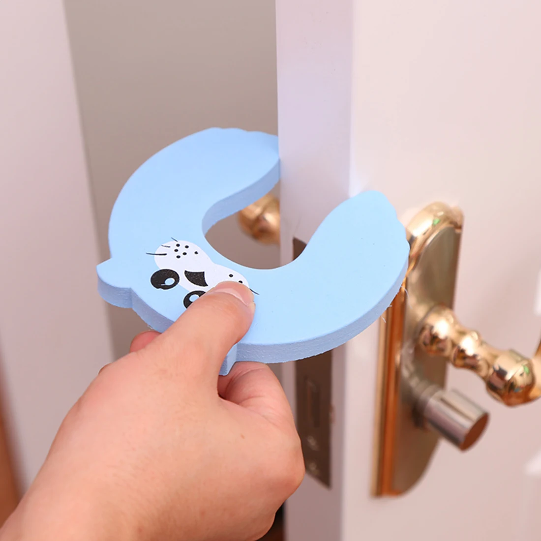 

Cartoon Animal Stop Door stopper 5pcs Door Stops holder lock Safety Guard For Home Bedroom Toilet Baby Children Finger Protect