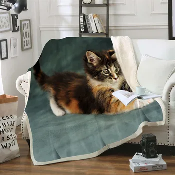 

Cat Nap Blanket Super Soft Cozy Velvet Plush Throw Blanket Floral Skull Modern Line Art Sherpa Blanket for Couch Throw Travel